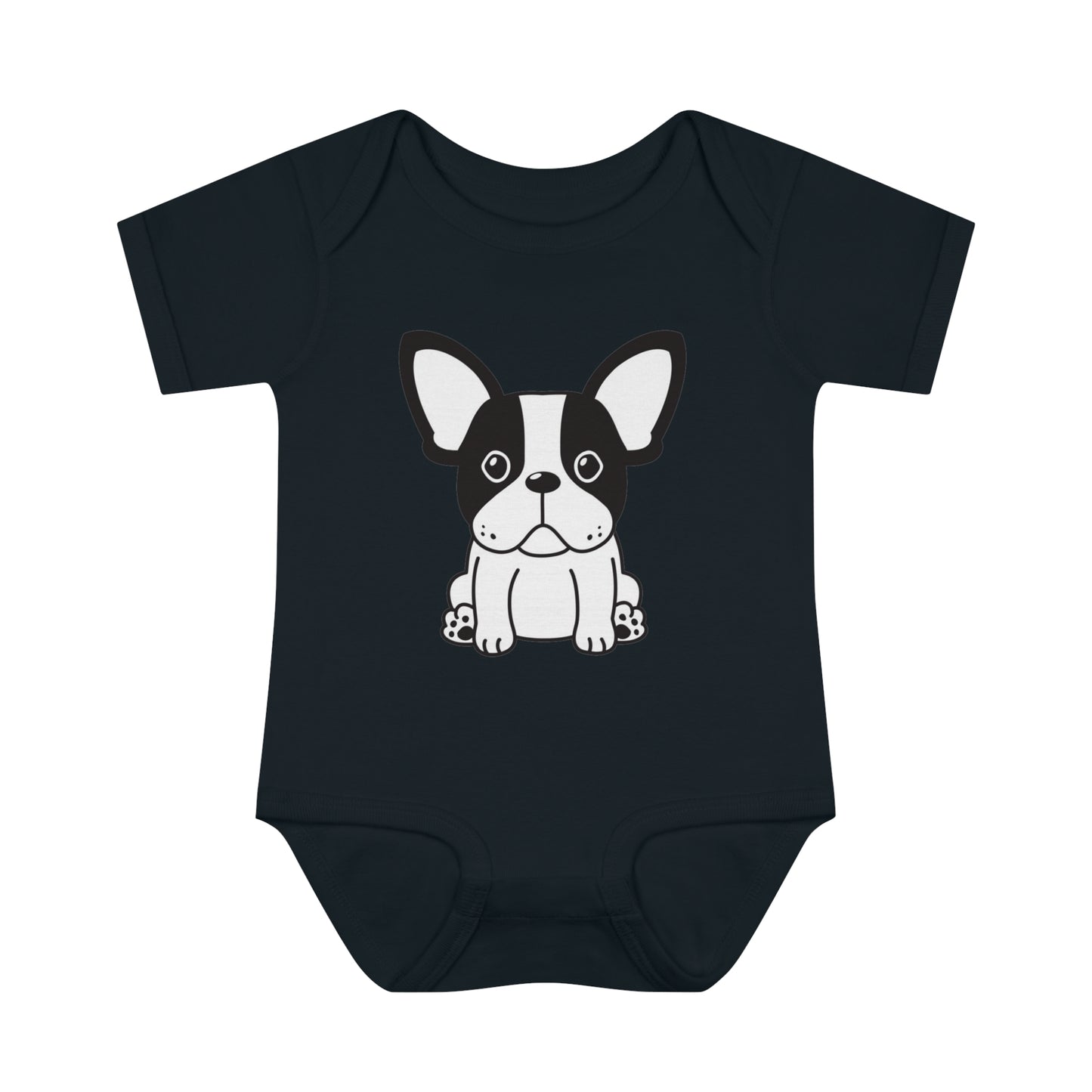 Frenchie lover Infant Baby Rib Bodysuit