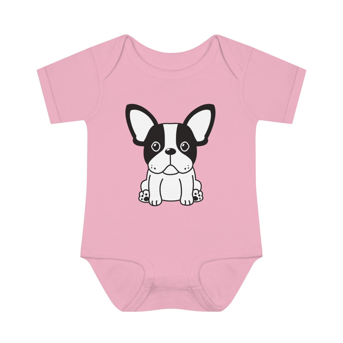 Frenchie lover Infant Baby Rib Bodysuit