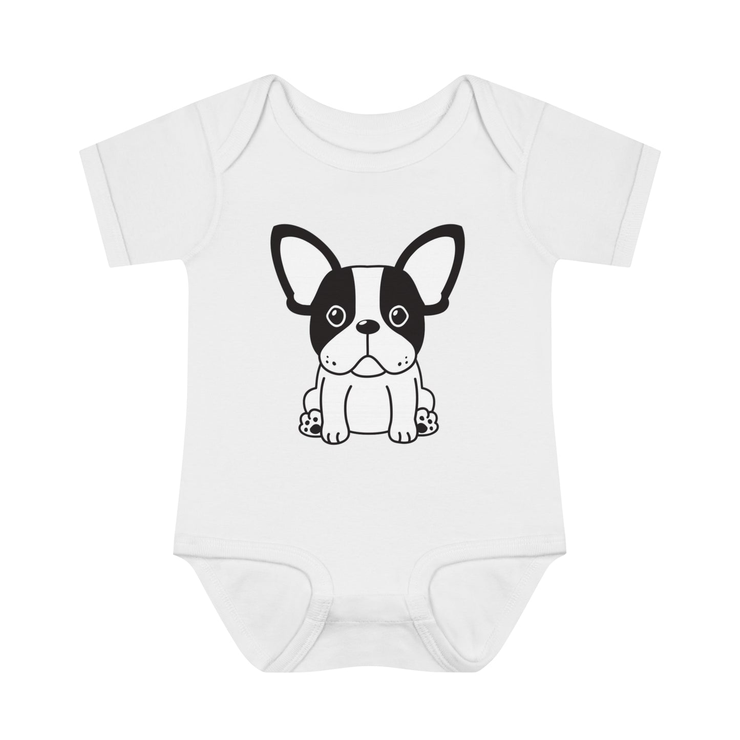 Frenchie lover Infant Baby Rib Bodysuit