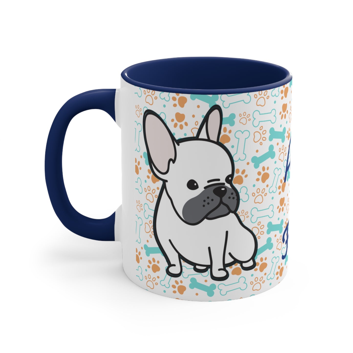 All you need is love and a French Bulldog!! Accent Coffee Mug, 11oz