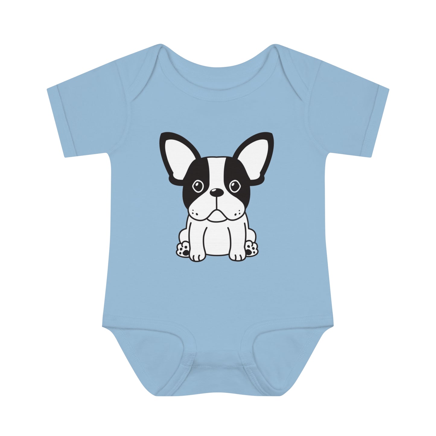 Frenchie lover Infant Baby Rib Bodysuit