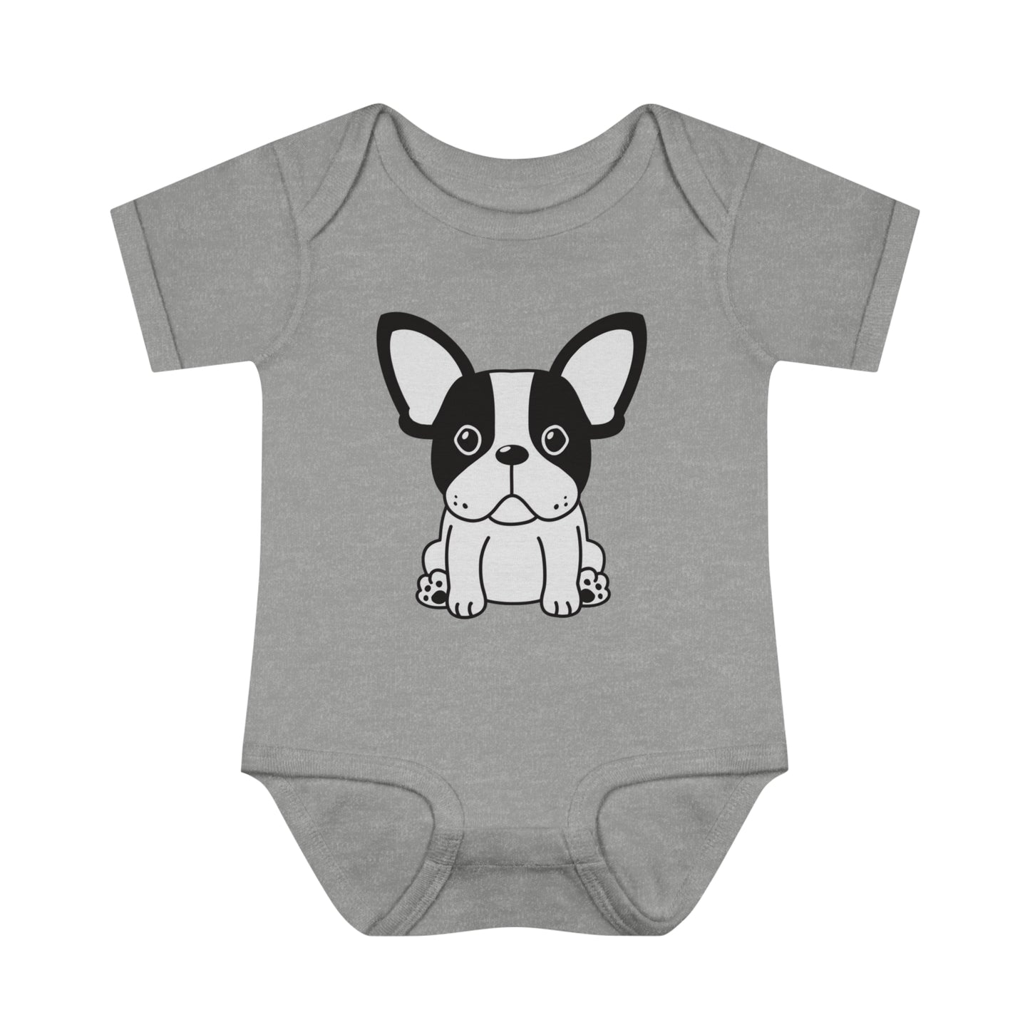 Frenchie lover Infant Baby Rib Bodysuit