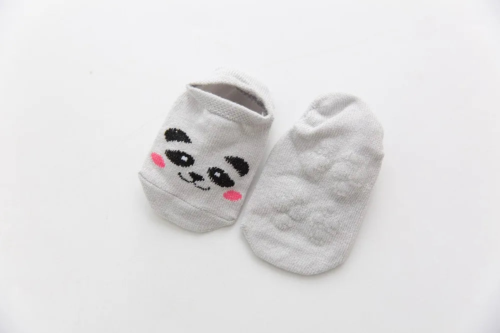 1 Pair Newborn Baby Cotton Winter Girls Boys Loop Pile Cartoon Kids Socks Soft Warm Anti-skid Home Floor Socks